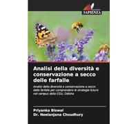 Analisi della diversità e conservazione a secco delle farfalle