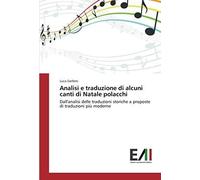 Analisi E Traduzione Di Alcuni Canti Di Natale Polacchi