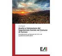 Analisi E Valutazione Del Segretariato Sociale Nel Comune Di Carrara