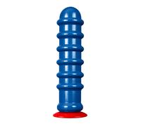 Analissimo® - Totem Brutal™ - Plug anal nervuré avec ventouse