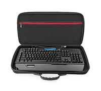 Analog Cases Étui rigide Pulse pour clavier de jeu Logitech G910 ou G613, compatible avec Corsair K70/K100/K95, extérieur en EVA moulé durable
