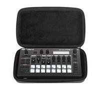 Analog Cases Glide Case pour Roland MC-101 ou des Groovebox similaires (Mallette de Transport en EVA moulée et étanche, Pochette en Filet intégrée), Noir.