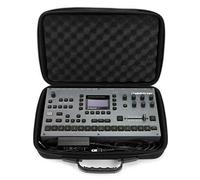Analog Cases Pulse Case pour Elektron Octactrack ou comparables Samplers (Sac de Transport en EVA/Nylon moulé Durable, avec poignée en Caoutchouc Robuste), Noir