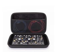 Analog Cases Pulse Case pour MakeNoise 0-Coast ou dispositifs similaires (Sac de Transport en EVA/Nylon moulé Durable, avec poignée Robuste en Caoutchouc), Noir