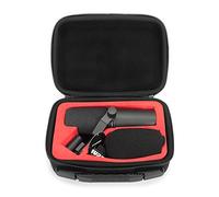 Analog Cases Pulse Case pour Shure SM7B, Housse de Transport de Haute qualité (matériau EVA Robuste, Fermeture éclair sur Tout Le pourtour, Forme adaptée), Noir