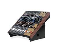 Analog Cases XTS Stand : XL, Support de Bureau Professionnel (équipement de Studio en tôle 100% Solide, Largeur réglable de 30 à 53 cm, Support DJ avec ergonomie améliorée)