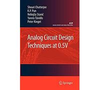 Analog Circuit Design Techniques At 0.5v