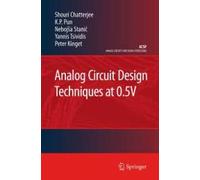 Analog Circuit Design Techniques At 0.5v