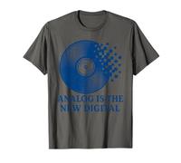 Analog est la Nouvelle Musique numérique Vinyle T-Shirt