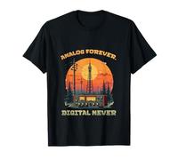 Analog Forever Digital Never Ham Radio Amateur Radio T-Shirt