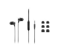 Analog Gen 2 - Ecouteurs avec micro - intra-auriculaire - noir - pour ThinkCentre M60q Chromebox; M70s Gen 3; M70t Gen 3; ThinkPad P15v Gen 3; X1