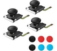 Analog Joystick Rod Compatible with NS Replacement Left and Right Analog Controller Rocker Stick with Cap.[K57]