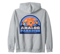 Analog Paradise Go Out and Play (Déclaration de désintoxication numérique) Sweat à Capuche