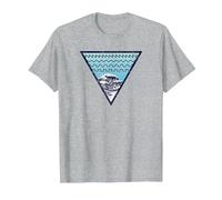 Analog Sound Waves Synth Techno Synthétiseur ADSR DAW Acid T-Shirt, Homme, Gris Chiné, 5XL