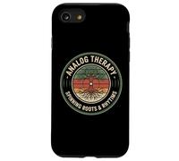 Analog Therapy Disque Vinyle rétro Arbre Racines Rythmes Coque pour iPhone SE (2020) / 7/8