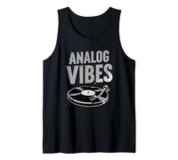 Analog Vibes - Vinyl Turntable Sound Motiv Débardeur