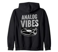 Analog Vibes - Vinyl Turntable Sound Motiv Sweat à Capuche