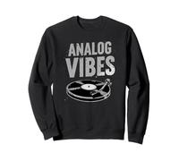 Analog Vibes - Vinyl Turntable Sound Motiv Sweatshirt