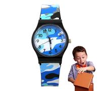 Analog Watch Kids - Waterproof Camouflage Quartz, Wristwatch Fun Learning, Timepiece Sports Outdoor, Time Teacher | Timepiece for Girls Boys Perfect Timekeeping Great Birthday Gift