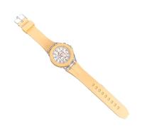 Analog Watch - Montre pour enfants | Montre avec bracelet en silicone | Montre analogique pour enfants, montre avec bracelet en silicone, bracelet pour filles et garçons, facile à lire, jaune, Fare