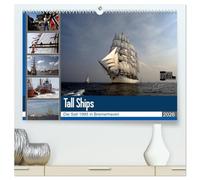 Analoge Fotografie Tall Ships Sail 1995 Bremerhaven (hochwertiger Premium Wandkalender 2026 DIN A2 quer), Kunstdruck in Hochglanz: Analoge Fotografie Tall Ships Sail 1995 Bremerhaven