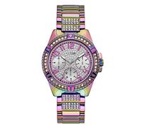 Guess Montre Femme Frontier GW0044L1 - Acier inoxydable, analogique, arc-en-ciel, 50 m