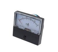 Analogique Panneau Ampèremètre 1 ampèremètre DH-670 CQ-670 DC 0-500 mA 1A 2A 3A 5A 10A 20A 30A 50A 100A, panneau de mesure rectangulaire à aiguille(DC 20MA)