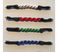 Analogis Câble Headshell Toronné 4 Pièces 6378 Tonabnehmer Farbcodiert