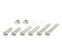 Analogis Ramassage Vis Set Argent pour Tous Halb-Zoll Systeme 4101