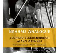 Analogue, Brahms Sonatas 1 & 2, Four Serious Songs, Arr. for Cello & Piano