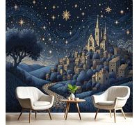 ANALTIRCE Papier Peint Panoramique 3d Littoral Naturel 100×70cm, Revêtement Décoration Murale Salon Irlande Du Nord Plages, Décoration Murale Non Tissé Chambre TV mur