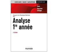 Analyse 1re Année