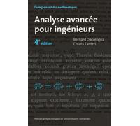 Analyse avancée pour ingénieurs