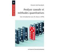 Analyse Causale Et Méthodes Quantitatives - Une Introduction Avec R, Stata Et Spss