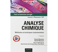Analyse chimique: Méthodes et techniques instrumentales