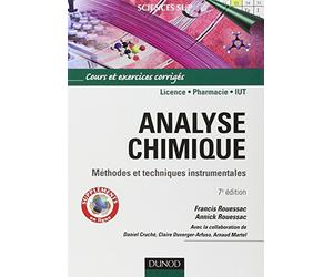 Analyse chimique: Méthodes et techniques instrumentales