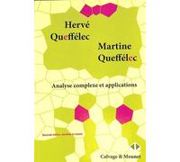 Analyse complexe et applications