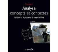 Analyse concepts et contextes, Volume 1 : Fonctions d'une variable