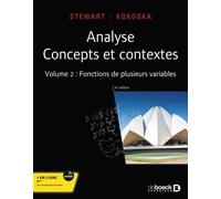 Analyse: Concepts et contextes. Volume 2 : Fonctions de plusieurs variables