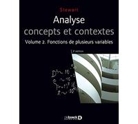 Analyse concepts et contextes, Volume 2 : Fonctions de plusieurs variables
