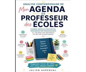 Analyse contemporaine de Mon Agenda de Professeur des Écoles : Charge mentale éducative, organisation pédagogique et les réalités invisibles du métier d’enseignant