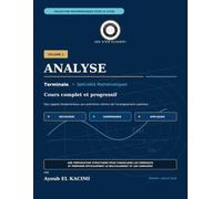 Analyse - Cours complet: Terminale spécialité Mathématiques