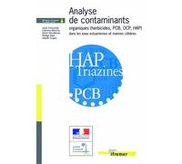 Analyse de contaminants organiques (herbicides, pcb, ocp, hap) dans les eaux estuariennes et marines côtières - Quae - Ifremer - broché - Etude