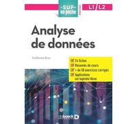 Analyse de données 2018 - Guillaume Broc - De Boeck Supérieur - broché - Essai