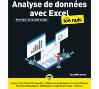 Analyse de données avec Excel nouvelle édition