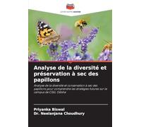 Analyse de la diversité et préservation à sec des papillons