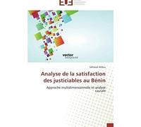 Analyse De La Satisfaction Des Justiciables Au Bénin