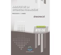 Analyse de la situation financière - Enoncé: Processus 6 du BTS CG