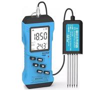 Analyse de sol Testeur rapide de sol 7 en 1, testeur d'azote, de phosphore, de Potassium NPK, pH, humidité, conductivité des nutriments, compteur EC Comprendre avec précision la fertilité des sols
