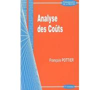 Analyse des couts - POTTIER/FRANCOIS - Economica - broché - Etude